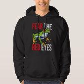 Red Eyed Tree Frog Hoodie (Voorkant)