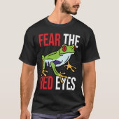 Red Eyed Tree Frog T-shirt (Voorkant)