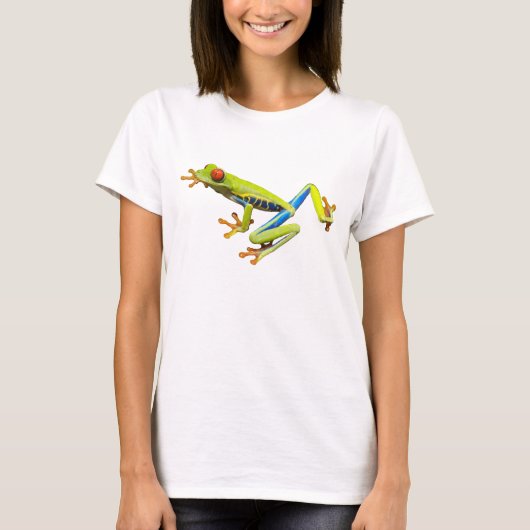 Red eyed tree frog t-shirt (Voorkant)
