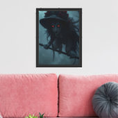 Red-Eyed Witch Wall Art Print (Insitu (Woonkamer))