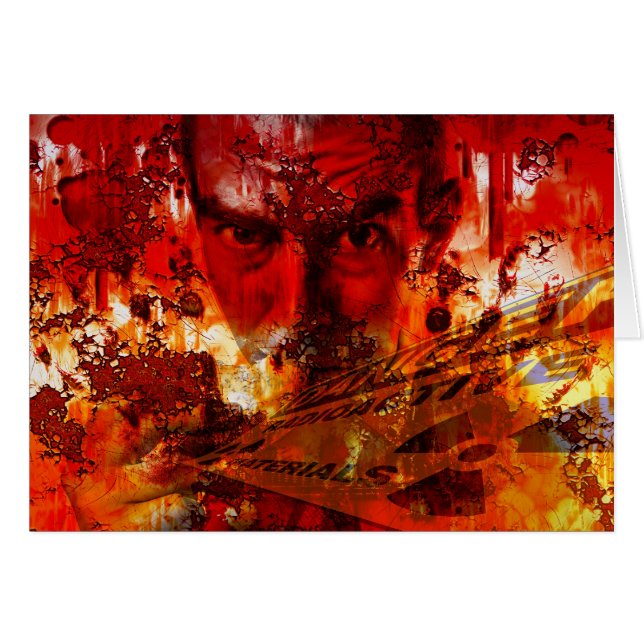 Red Face Graffiti (Voorkant Horizontaal)