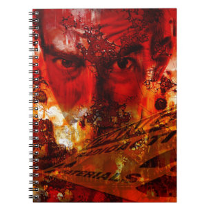 Red Face Graffiti Notitieboek