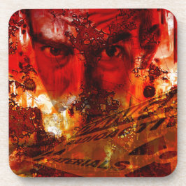 Red Face Graffiti Onderzetter