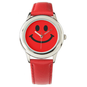 Red Face Horloge