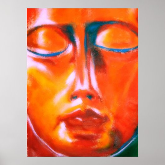 Red Face Poster (Voorkant)