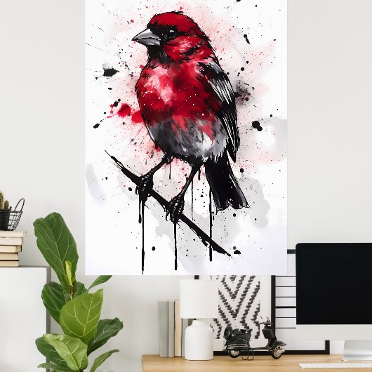 Red Factor Canary Wharf Poster (Thuiskantoor)