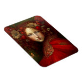 Red Fairy Fantasy Art Magneet (Rechterzijde)