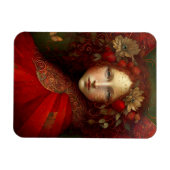 Red Fairy Fantasy Art Magneet (Horizontaal)