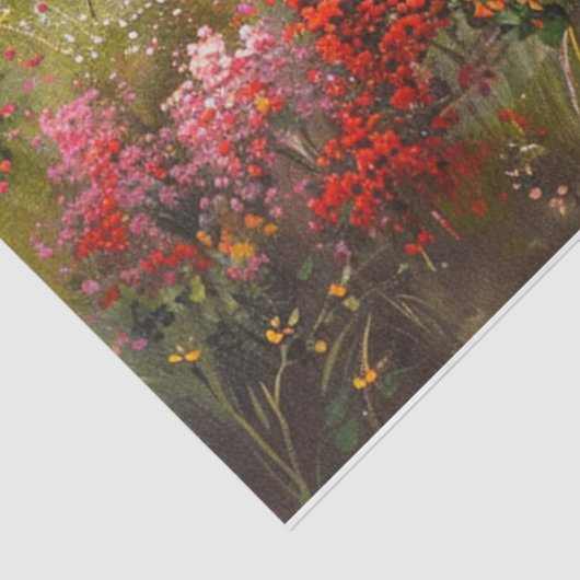 Red Farmhouse Tissuepapier (Detail)