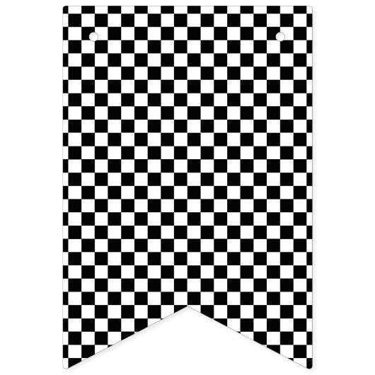 Red Fast een retro race auto thema racer verjaarda Vlaggetjes (Eerste vlag)