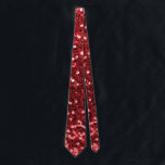 Red Faux Glitter Stropdas<br><div class="desc">Glamoureus groot rood faux glitter stropdas.
Let op:  Dit zijn platte grafische afbeeldingen - geen verhoogde onderdelen.</div>