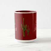 Red Feliz Navidad Cactus Mok (Midden)
