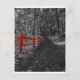 Red Fence Briefkaart