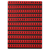 Red Fence Klembord (Achterkant)