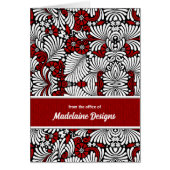 Red Fern Wood Professioneel Zakelijk Blank (Voorkant)