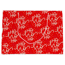 Red Festive Ho Ho Ho Kerstfeestdag