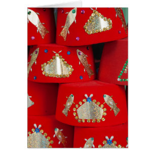 Red Fez-Petten op de markt