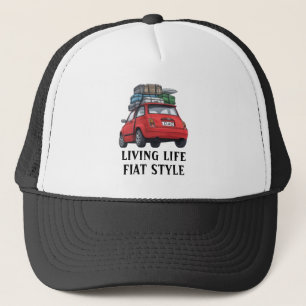 Red Fiat Car Pet