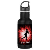 Red Figuur Skating Waterfles (Voorkant)