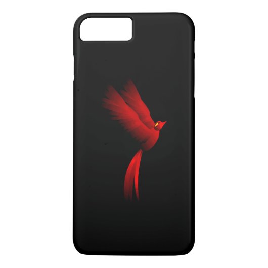 Red Fire Bird Case-Mate iPhone Case (Achterkant)