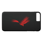 Red Fire Bird Case-Mate iPhone Case (Achterkant (Horizontaal))