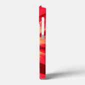 Red Fire Dahlia Flower Case-Mate iPhone Case (Achterkant / Links)