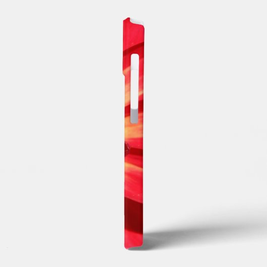 Red Fire Dahlia Flower Case-Mate iPhone Case (Achterkant / Links)