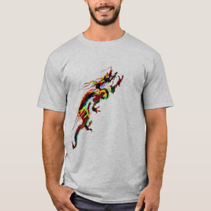Red fire Dragon Design T-shirts cadeau idee