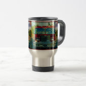 Red Fire-engine Fireman's Travel Mug Reisbeker (Voorkant rechts)