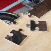 Red Fire Engine Legpuzzel (Zijkant)