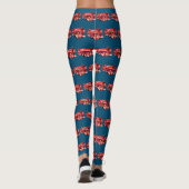Red Fire Engines Leggings (Achterkant)