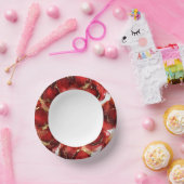 Red Fire Pattern Papieren Kommen (Feest)