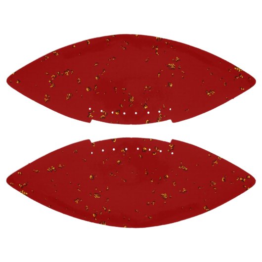 Red Fire Sparks bedekken uw foto American Football (Panelen)