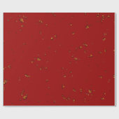 Red Fire Sparks bedekken uw foto Cadeaupapier (Vlak)