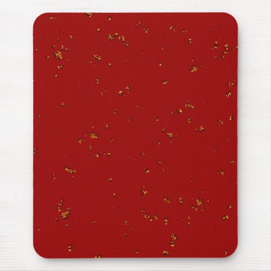 Red Fire Sparks bedekken uw foto Muismat (Voorkant)
