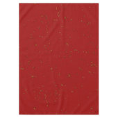 Red Fire Sparks bedekken uw foto Tafelkleed (Voorkant)