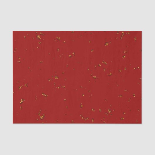 Red Fire Sparks bedekken uw foto Tissuepapier (Voorkant)