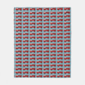 Red Fire Truck Gift Fleece Deken (Voorkant)