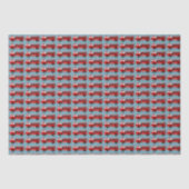 Red Fire Truck Gift Tissuepapier (Voorkant)