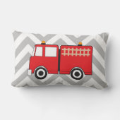 Red Fire Truck Kussen (Achterkant)