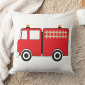 Red Fire Truck Kussen (Deken)