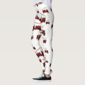  Red Fire Truck Pattern Leggings (Links)