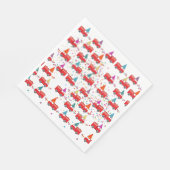 Red Fire Truck Pattern Servet (Hoek)