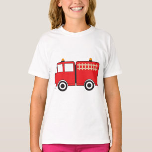 Red Fire Truck T-shirt