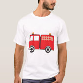Red Fire Truck T-shirt (Voorkant)