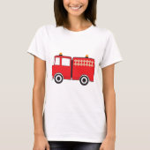 Red Fire Truck T-shirt (Voorkant)