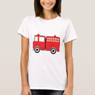 Red Fire Truck T-shirt