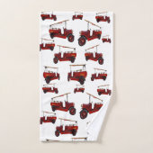 Red  Fire Trucks, Bad Handdoek (Handdoek)