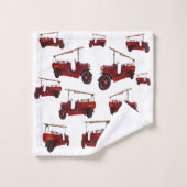 Red  Fire Trucks, Bad Handdoek (Wasdoekje)