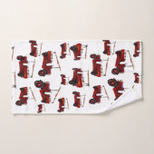 Red  Fire Trucks, Bad Handdoek (Handdoek)